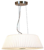 50958-BS/WH Pendants-Drum Shade -- 672586