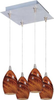 E94740-114SN Mini Pendants-4+Light Cluster - 341623 - Capital Lighting, Inc.
