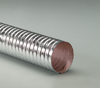 Light Weight Silver Laminate Of Fiberglass & Vacuum Metallized Polyester Film Hose -- Heat-Flex® Raceflex® 1.5 - Image