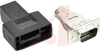 AMPLIMITE HDP-22 Connector Kit, Plug, 15 Pos., Shielded - 70041355 - Allied Electronics, Inc.