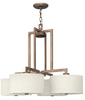 3214BR Mid. Chandeliers-Drum Shades - 618906 - Capital Lighting, Inc.