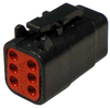 Rectangular Connectors, Heavy Duty - DTM Series - DTM06-6S-E004 - LADD Distribution