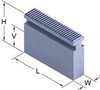 Metric Tongue & Groove - Monoblock Jaws - UVB315 - Dillon Manufacturing, Inc.