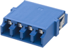 Lc Internal Shutter Coupler, Quad, No Flange, Blue Rohs Compliant L-Com - 97AC8801 - Newark, An Avnet Company