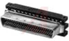 CONNECTOR, PLUG, AMPLIMITE .050, 50 POS, ROUND JACKET CABLE, VERTICAL - 70085654 - Allied Electronics, Inc.