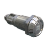Quarter-Turn Cam Latch, 8mm Square Recess, Without Cam, Sealed, Zinc Alloy, Chrome Plated, Bright - E5-6A-082-UU2 - Southco