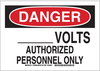 Electrical Hazard Sign - 127001 - Brady Corporation