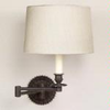 Chedworth Swing Arm Wall Light - WLA78/BZ - Vaughan Designs, Inc.