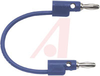 Patch Cord, Stack-Up Banana Plug Each End, 36 Inch, Violet - 70198425 - Allied Electronics, Inc.
