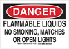 Chemical & Hazardous Material Sign - 123689 - Brady Corporation