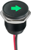 Led Panel Indicator, Green, 16Mm, 12Vdc Rohs Compliant Apem - 65AH9462 - Newark, An Avnet Company