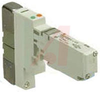SOLENOID VALVE, 5 PORT, BASE MOUNTED, PLUG IN TYPE, 24VDC -- 70072048
