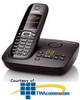 Siemens Gigaset Cordless Phone System with Dual Keypad - C595 - TelephoneStuff.com
