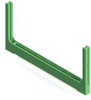 Card Edge Conn, Single Side, 38Pos, Th; Card Edge Connector Type Edac - 75AJ9832 - Newark, An Avnet Company