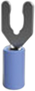 Terminal, Spade Tongue, #8, 14Awg, Blu; Product Range Amp Te Connectivity - 29AC0137 - Newark, An Avnet Company