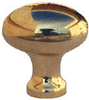 Solid Brass Egg 1-1/4 Inch Cabinet Knob, Poli.. - 817116 - HardwareSource, Inc.