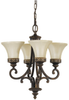 Light Mini Chandelier - F2221/4WAL - Murray Feiss Lighting