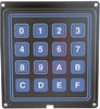 Keypad; 4 x 4 in.; Flange Mount; 3.000 + 0.015 in.; 24 VDC; 10 Ohms (Max.) - 70216620 - Allied Electronics, Inc.