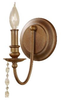 WB1593RUS Sconces-Single Candle - 360183 - Capital Lighting, Inc.
