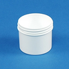 Polypropylene Straight Sided White Jars - 70245 - U.S. Plastic Corporation