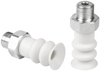 Bellows suction cup (round) for very uneven workpieces FSG 14 SI-HD G1/8-AG - 10.01.06.04164 - Schmalz Inc.