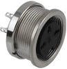 Circular Connector, Receptacle, 3 Position, Panel; Product Range Amphenol Sine/tuchel - 34B8910 - Newark, An Avnet Company
