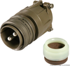 Circular Connector Plug, Size 24, 2 Position, Cable; Military Specification Amphenol Industrial - 02M3910 - Newark, An Avnet Company