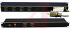 Panel, Power; Rack; 12; 19 in. L x 3 in. W x 1.75 in. H; 120 VAC; 15 A; Black - 70164302 - Allied Electronics, Inc.