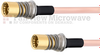 Snap-On BMA Jack to Snap-On BMA Jack Cable RG405 Type .086 Coax in 24 Inch - FMCA1588-24 - Fairview Microwave Inc.