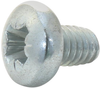 Pan Head Pozidriv Screw, Steel, M4,pk100; Thread Size Imperial Tr Fastenings - 27AC4095 - Newark, An Avnet Company