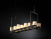 FAL-8769-10-DBRZ Island/Pool Table-Pillar Candle - 497842 - Capital Lighting, Inc.