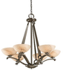 Mid. Chandeliers-Glass Up - 325236 - Light Center (The)