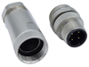 M12 Sensor Conn, Male, 4Pos, Cable Rohs Compliant Norcomp - 72AH9904 - Newark, An Avnet Company