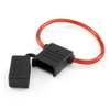MAXI Fuse Holder 46048, 8 Ga. Red Wire, 12