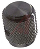 Knob, Diamond Knurl,Side, Black - 70156322 - Allied Electronics, Inc.
