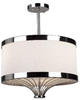 Semi-Flush Mts.-Drum Shade - 340274 - Light Center (The)