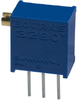 Trimmer Potentiometer, 2Kohm 25Turn Through Hole; Trimpot Type Bourns - 71C9451 - Newark, An Avnet Company