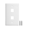 Keystone Faceplates, Frames - 40-K-W2/10-ND - DigiKey
