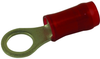 Terminal, Ring Tongue, #10, Crimp, Red; Stud Size - Metric Amp - Te Connectivity - 90F6247 - Newark, An Avnet Company