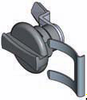 Handle & Wing Knob Quarter Turn Latch -- Low Profile Series - Image