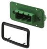 Pluggable Terminal Blocks 3 Pos 5.08mm pitch Feed Through Header -- 629-1898842 - Image