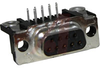 Receptacle, D-Subminiature; Receptacle;9; Front Metal; Phosphor Bronze - 70041652 - Allied Electronics, Inc.