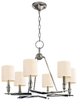 4086-AS Mid. Chandeliers-Drum Shades - 342165 - Capital Lighting, Inc.