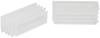 Bellows suction cup (rectangular) FGB-R 80x30 SI-50 -- 10.01.06.01112