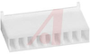 Connector; Nylon; Receptacle; 9; White;Crimp; 180 deg; 0.1 in.; UL 94V-0 - 70083806 - Allied Electronics, Inc.
