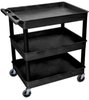 3 Shelf (300 lbs. Capacity)Tub Cart -- 11439 - Image