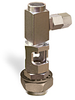Straight Heavy Duty Sight Feed Valve, Solid Gasket, 1/2” Female NPT Inlet, 1/2” Female NPT Outlet, 1 1/8”-12 Remote Mounting Thread, Tamperproof - B749-12SG - Oil-Rite Corp.