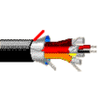 Audio Snake Cable, 24 Pr #22 Str TC, Ind. Shielded & Jacketed, O/A Foil, PVC Jkt, CMR -- 1821R - Image