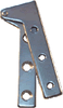 Pivot Hinges, Corner Type, Stainless Steel - 658112 - HardwareSource, Inc.
