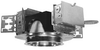 Shallow Depth Downlight for Two Quad Lamps - 6SHF2 Open Reflector - Pathway Lighting Products, Inc.